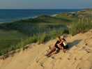 Sandy beach
