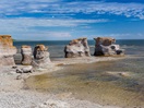 Monoliths on Île Quarry