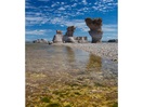 Remarkable limestone decor made up of majestic monuments